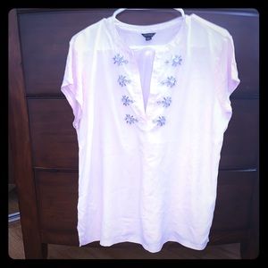 Ann Taylor jeweled top
